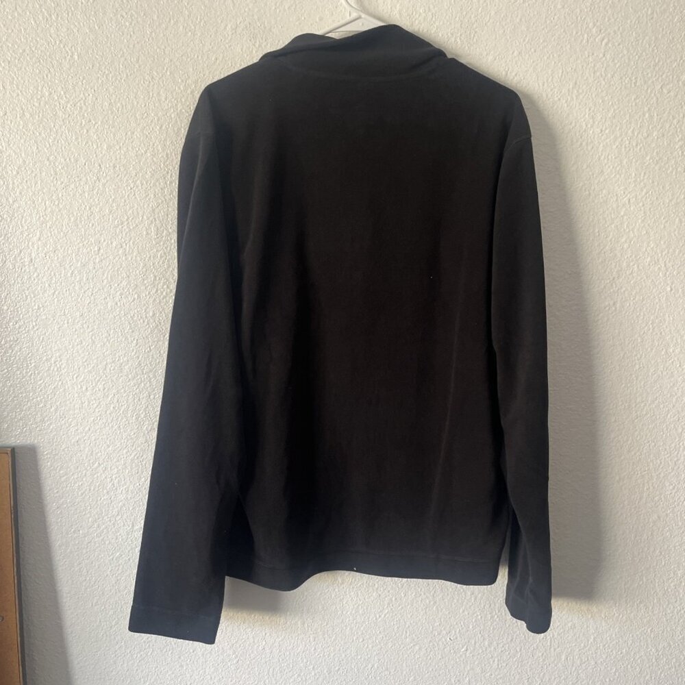 Rains Men's Addis Fleece Half Zip Pullover. Black Size M New with Tags - Picture 6 of 6